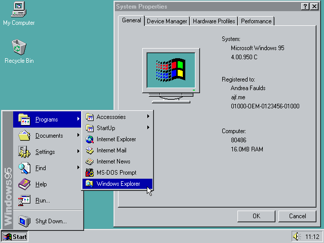 Windows 95