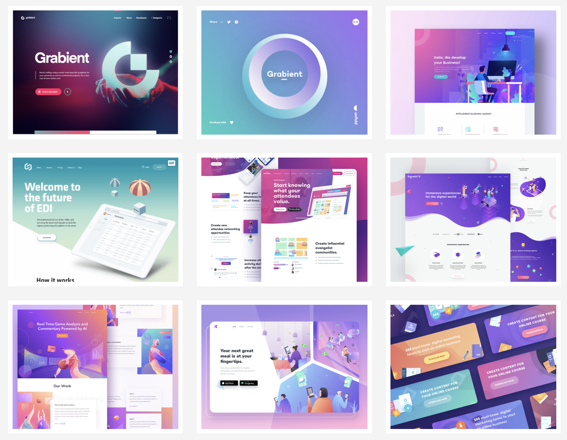 Gradients
